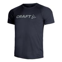 craft core essence logo camiseta de running hombres-azul oscuro