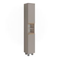 armario de bano j-shape 302 x 190 cm con 2 puertas vicco