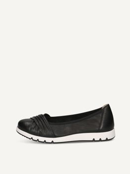 CAPRICE Ballerina, black, made of Leather, Size 41