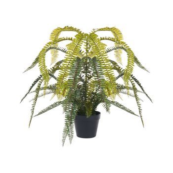 Planta Artificial En Maceta Planta De Helecho Para Interior Decoración De Plástico 105 Cm Fern Leaf Plant