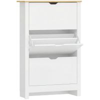 zapatero 72x26x112 cm blanco