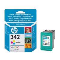 hp 342 tri-colour original inkjet print cartridge with vivera inks