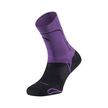 Calcetines running compresivos Lurbel Triumph W Evo I ¡AHORRA 40%! - L (40/42), Violeta