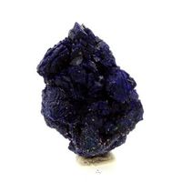 chesylite - pierre natural de francia chessy -les -mines - cristal de azurita multicolor 6158 ct - certificado de autenticidad incluido  30 x 23 x