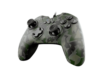 Mando - Nacon PCGC-100FOREST, Para PC, Con cable, Vibración, Verde