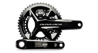 platos y bielas 4iiii  precision 3  produal side powermeter   shimano dura ace fc r9200 54 40t 12s negro
