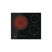 vitroceramica independiente radiantes cata tt 6003 e-tech 4 zonas coccion ancho 59 cm