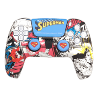 ps5 dc custom superman fr-tec kitsiliconagripssticker p s5