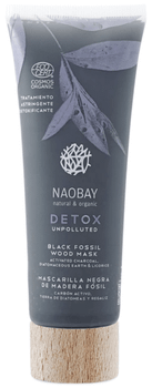 Naobay Mascarilla Negra Madera Fósil Detox Cosmos 75 ml