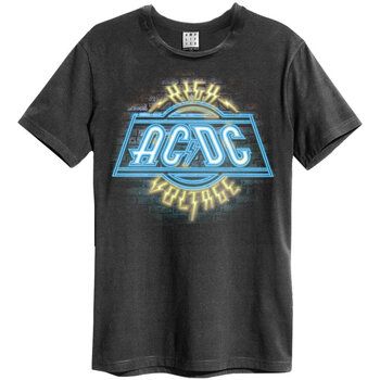 Amplified Clothing Camiseta manga larga High Voltage Neon para mujer