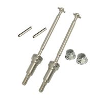 2pcs eje de transmision universal delantero xinlehong upgraded 30-wj02 para 9130 9135 9136 9137 coche rc 116