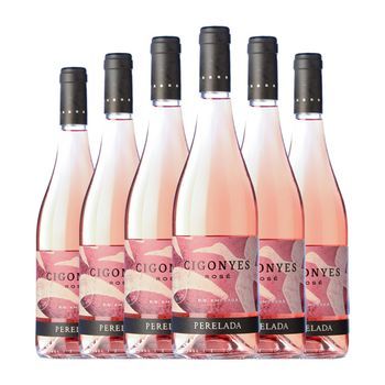Perelada Vino Rosado Cigonyes Rosé Empordà 75 Cl 13% Vol. (pack De 6 Unidades)