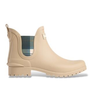 Barbour para mujer. LRF0066 Botines Wilton Chelsea Welly beige (39), Plano, Ninguno, Casual, Outdoor
