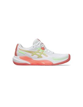 Zapatillas de Padel ASICS Gel-Challenger 15 Padel Mujer Blanco/Guava