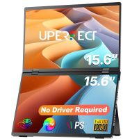 monitor uperfect dual 156 fullhd 60hz ips apilado vertical usb-c mini hdmi 6ms