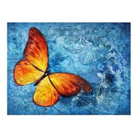 papel pintado 3d - fiery butterfly 200x154 cm