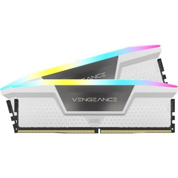 Corsair Vengeance RGB DDR5 White 6400MHz 64GB 2x32GB CL32 Intel XMP 3.0