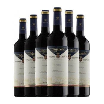 Marqués De Griñón Vino Tinto Rioja Reserva 75 Cl 14% Vol. (pack De 6 Unidades)