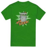 sesame street camiseta now scram para hombre