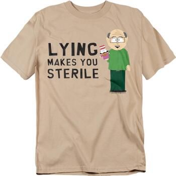 South Park Camiseta Lying Makes You Sterile para mujer