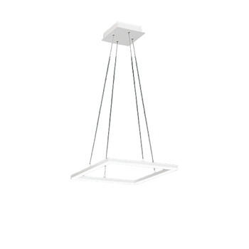 Lámpara Colgante De Techo Led Bard 39w Blanco 3394-40-102 Fabas Luce