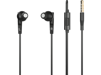 Auriculares de botón - Vieta Pro VHP-BC099BK, De botón, Con cable, Micrófono, Mini Jack, Negro