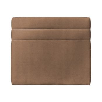 Cabecero De Cama 2 Líneas Milano  Tabac  120 X 133 Cm