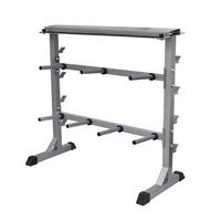 soporte para pesas y mancuernas vidaxl