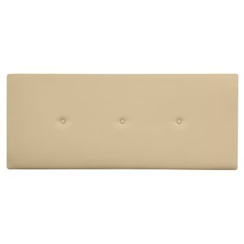 Cabecero Polipiel Premium Acolchado Andros Medidas 160 X 60 Cm (cama De 150 Y 160) Beige
