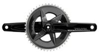 juego de bielas sram rival d1 dub 46 33 dientes 2x12v  sin caja  negro