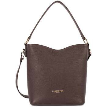 LANCASTER Bolso de mano Bolso cubo Con cremallera M Dune Marrón Oscuro para mujer