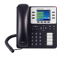 grandstream networks gxp2130 v2 telefono ip negro gris terminal con conexion por cable tft 3 lineas