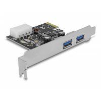 tarjeta de red delock 89243 pcie usb 32 gen 1 5 gbits plata renesas