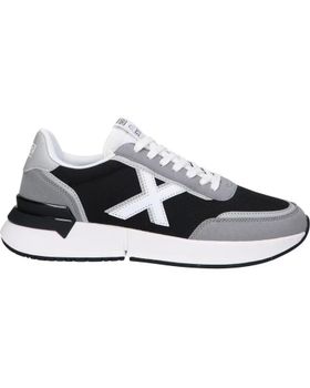 de MUNICH ZAPATILLAS VERSUS 97 BLANCAS GRIS 4173097 CASUAL HOMBR NEGRO