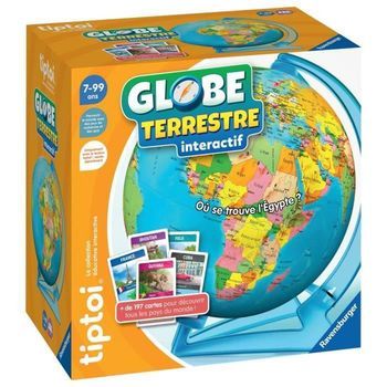 Ravensburger-tiptoi Globo Terráqueo Interactivo