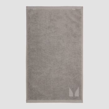Toalla de mano con la marca MP - Gris tormenta