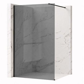 Pared De La Ducha Rea Flexi Grey Black 100