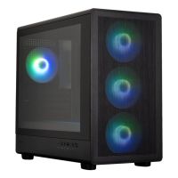 caja zalman m5 matx 4xvent 120mm argb 2xusb 30 negro sin fuente
