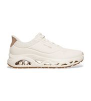 skechers para mujer 190113 zapatillas slip-ins uno glide step glide on air blanco 40 plano cordones casual