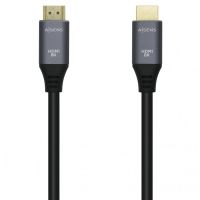 aisens cable hdmi v21 machomacho 50cm grisnegro