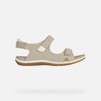 geox sandal vega mujer gris pardo