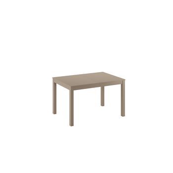 Traffic - Mesa Extensible (130/210 X 80 Cm) En Melamina Gris Tórtola