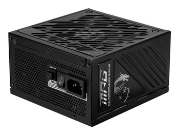Fuente Alimentación 850W MSI MPG A850GS PCIE5 80 PLUS Gold Fully-Modular Negro
