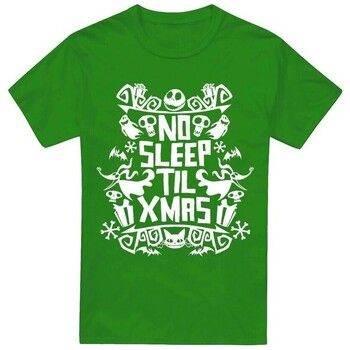 Nightmare Before Christmas Camiseta No Sleep Til Christmas para hombre