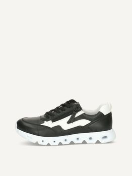 CAPRICE Sneaker, black, made of Leather, Size 37