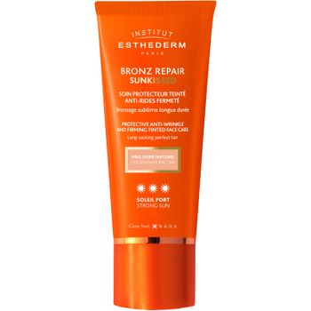 Bronz repair sunkissed crema facial antiarrugas sol fuerte con color 50ml