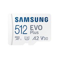 samsung evo plus microsdxc 512gb uhs-i u3 v30 clase 10 con adaptador