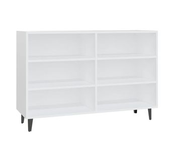 Vidaxl aparador de madera contrachapada blanco 103,5x35x70 cm
