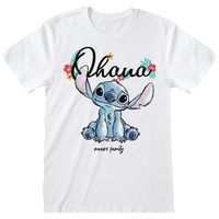 disney camiseta ohana means family para mujer