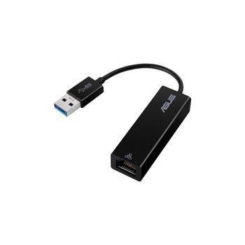 Adaptador USB a Ethernet ASUS OH102 U3 TO RJ45 DONGLE Negro
